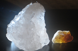 Salzkristall Kandiszucker